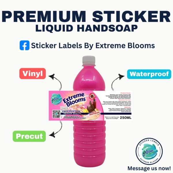 PREMIUM STICKER LIQUID HANDSOAP BY EXTREME BLOOMS - Image 6